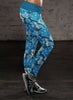 Watercolor Unicorn Flower Leggings