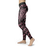 Pink Gun and Skull Leggings