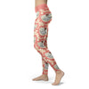 Wonder Inspired Cat Leggings Red
