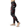 Alice and Clocks Black Leggings