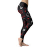 Alice and Clocks Black Leggings