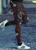 Alice and Clocks Black Leggings